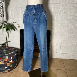 Vintage 90s brittania high waisted mom jeans